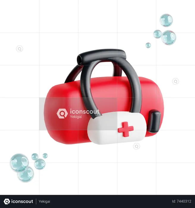 Medical Bag  3D Icon