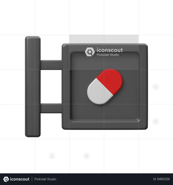 Medical Board  3D Icon