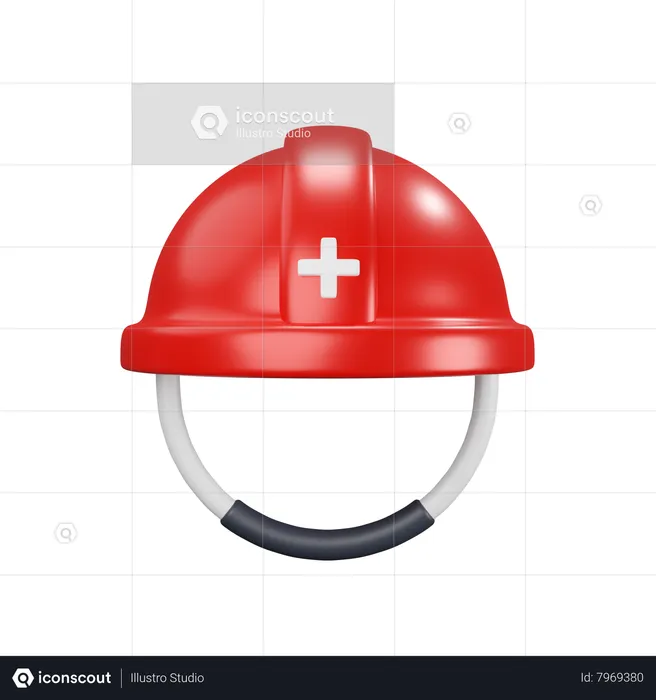 Medical Cap  3D Icon