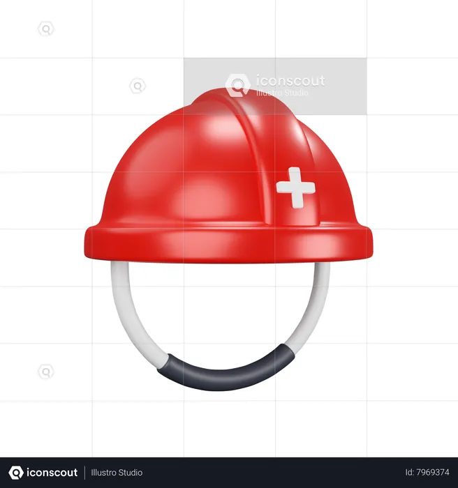 Medical Cap  3D Icon