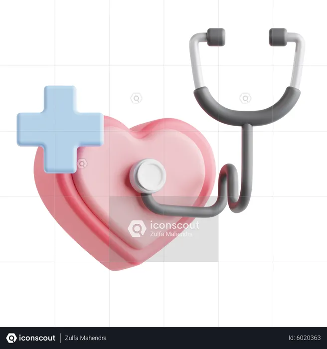 Medical Check  3D Icon