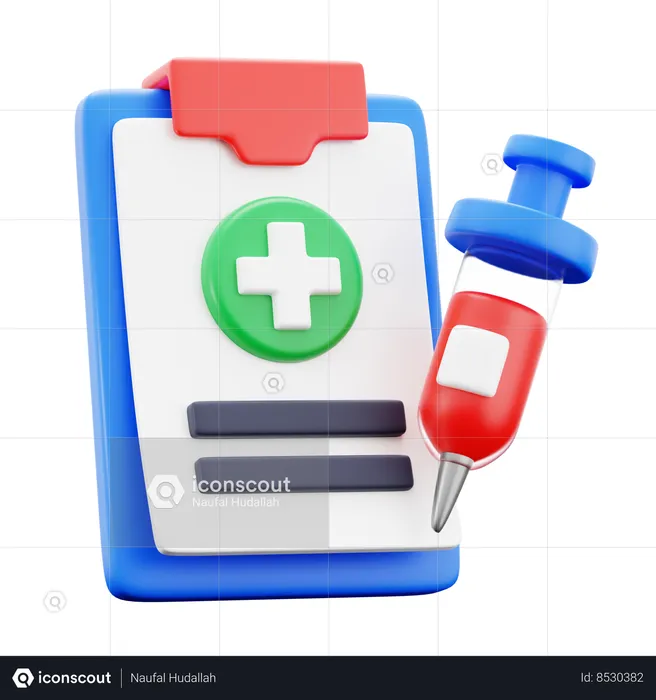 Medical Checkup  3D Icon