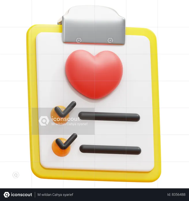 MEDICAL CHECKUP  3D Icon