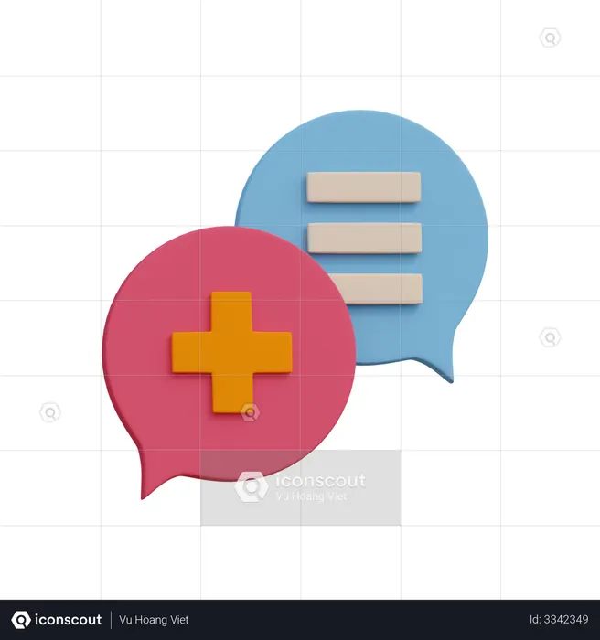 Medical Consultant  3D Icon