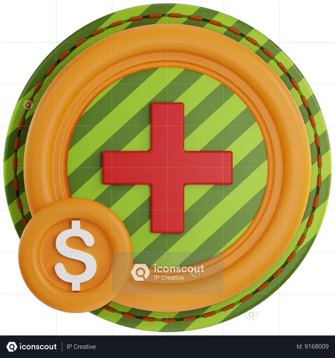 Medical Cost  3D Icon