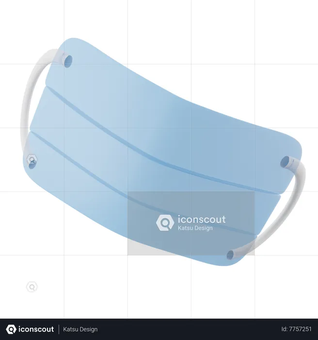 Medical Face Masks  3D Icon