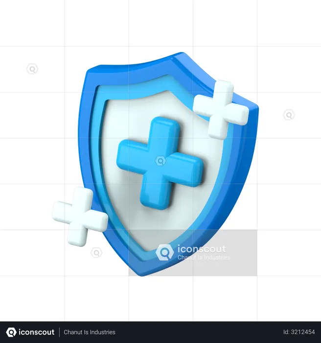 Medical insurance  3D Illustration