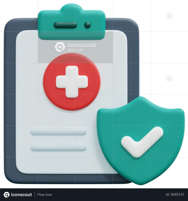 Medical Insurance  3D Icon