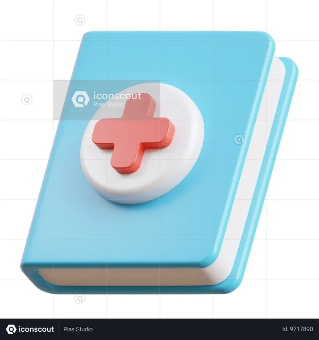 의학 저널  3D Icon