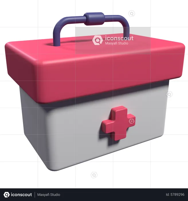 Medical Kit  3D Icon