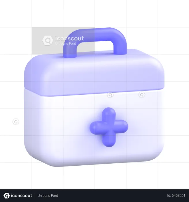 Medical Kit  3D Icon