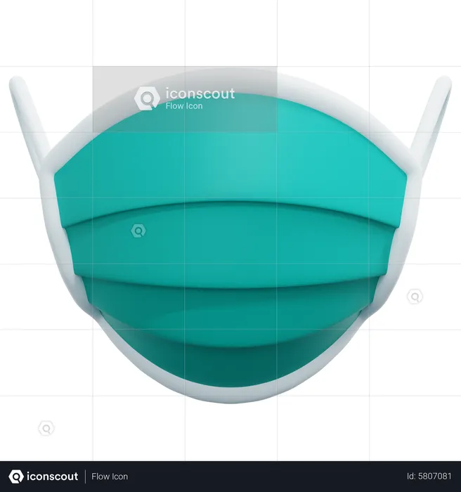 Medical Mask  3D Icon