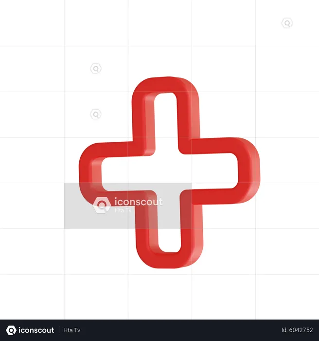 Medical Plus  3D Icon