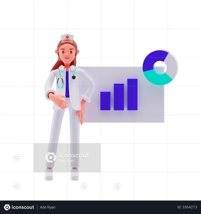 Medical Presentation  3D Illustration