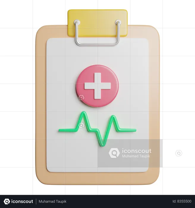 Medical Records  3D Icon