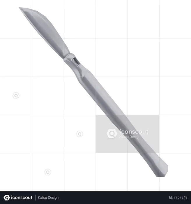 Medical Scalpel Blades  3D Icon