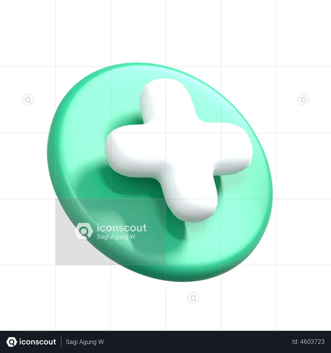 Medical Sign  3D Illustration