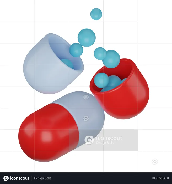 Medicamentos  3D Icon