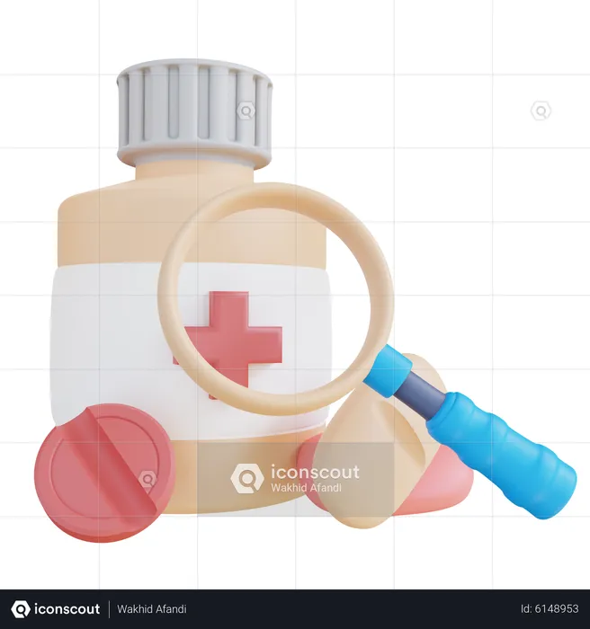 Medicamento  3D Icon