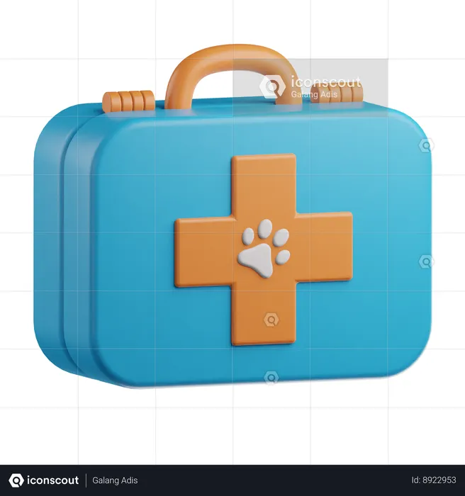 Medicina para mascotas  3D Icon