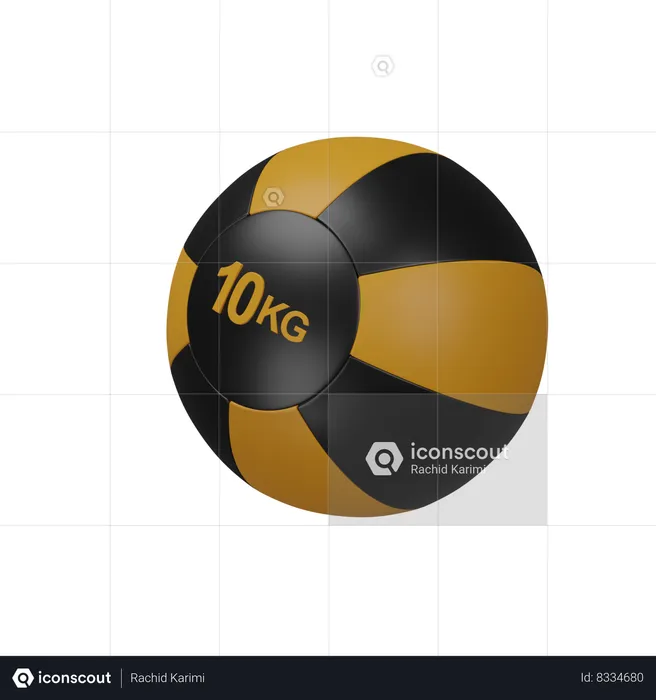 Medicinal Ball  3D Icon