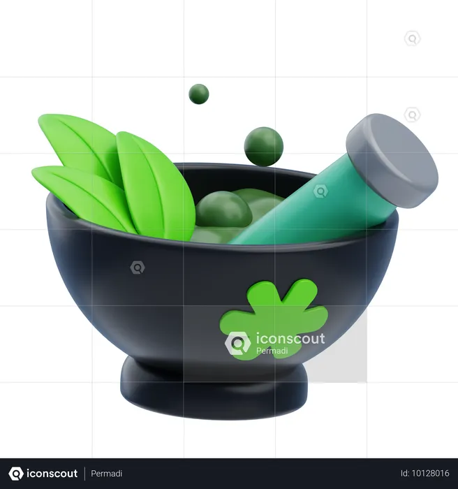 Medicinal Herbs  3D Icon