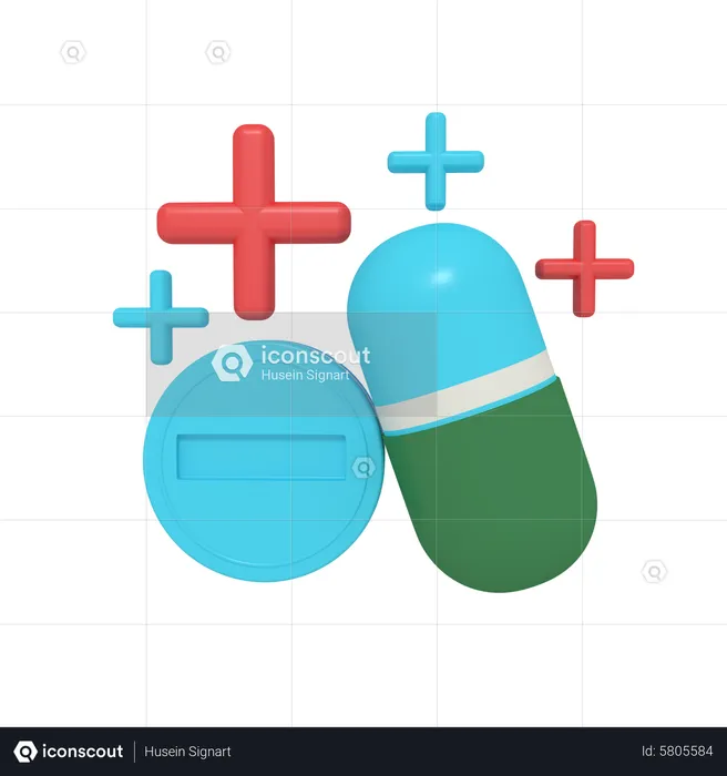 Medicine  3D Icon