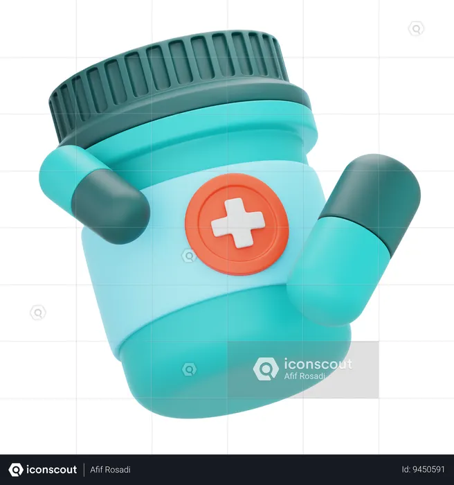 Medicine  3D Icon