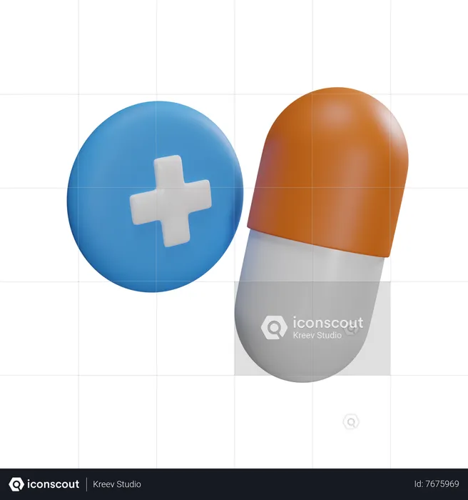 Medicine  3D Icon