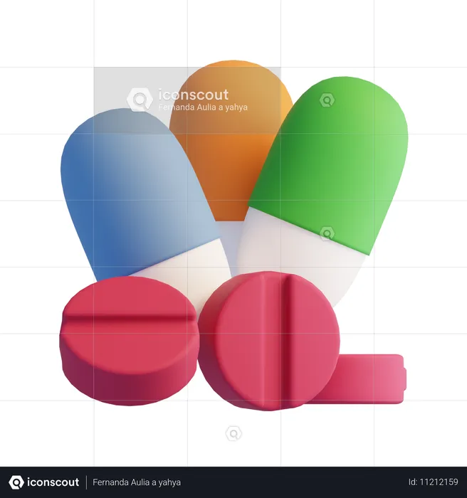 Medicine  3D Icon