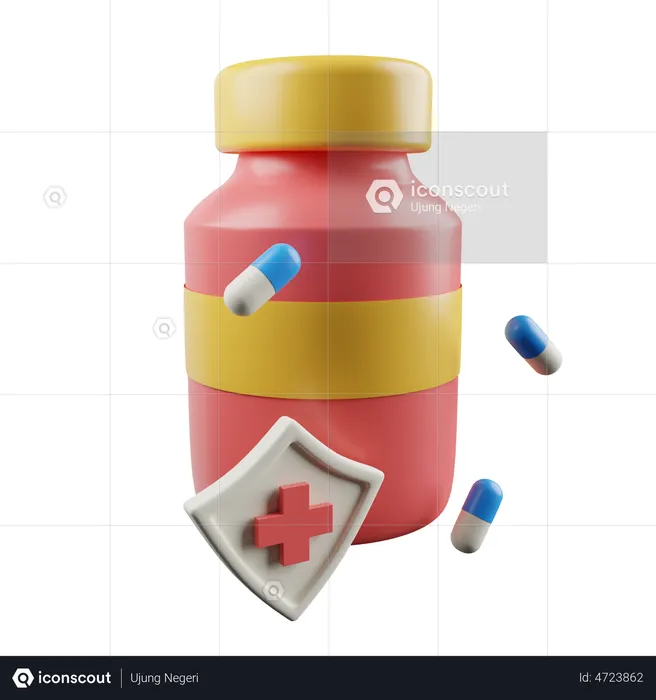 Medicine  3D Illustration