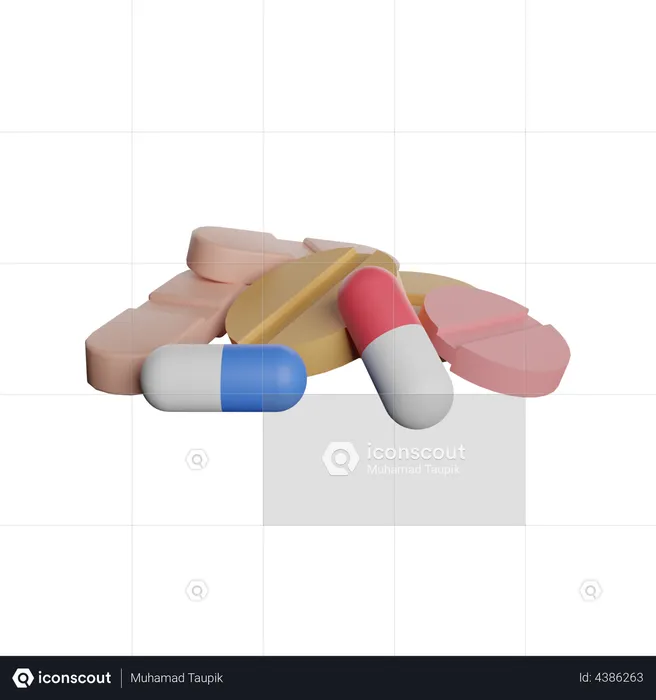 Medicine  3D Illustration