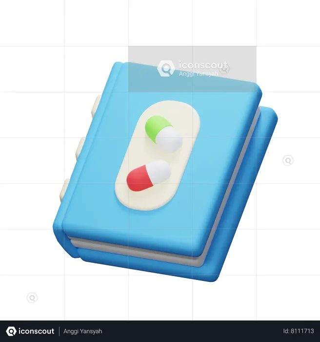 Medicine Book  3D Icon