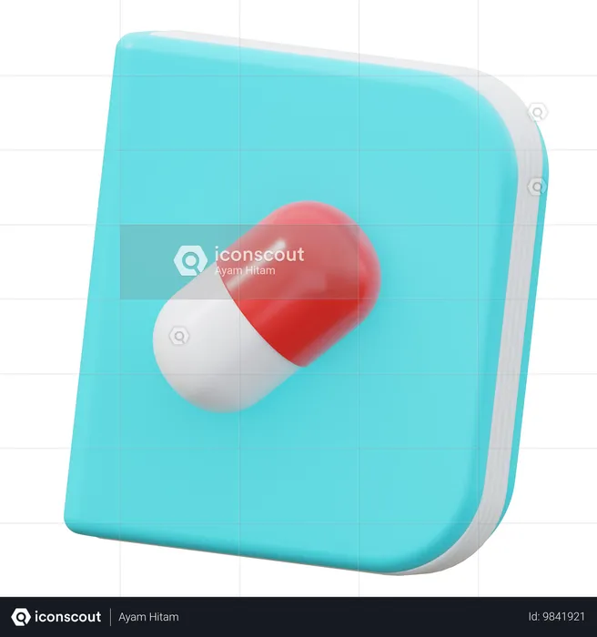 Medicine Guide  3D Icon