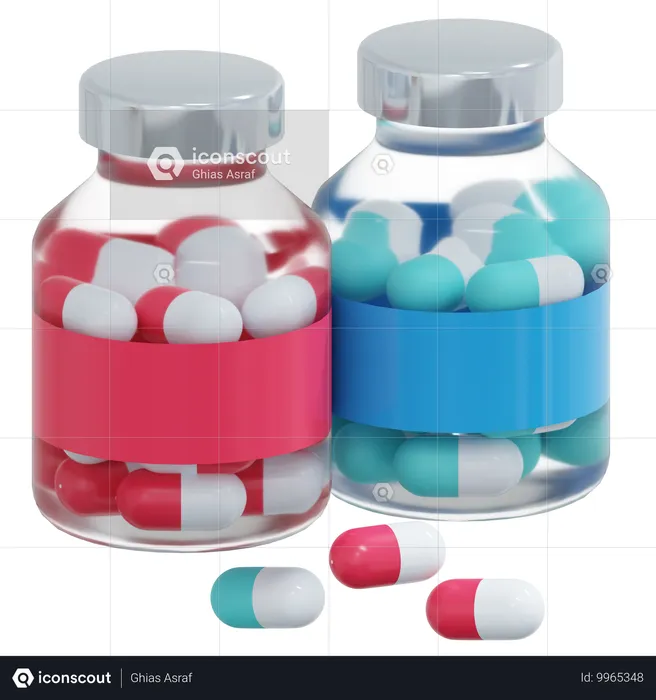 Medicine Jar  3D Icon