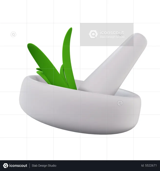 Medicine Mortar  3D Icon