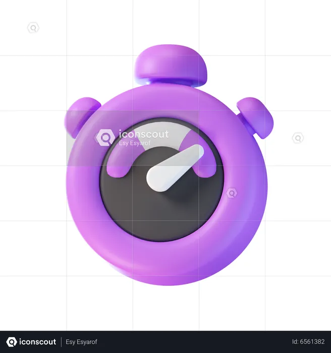 Medidor de tempo  3D Icon