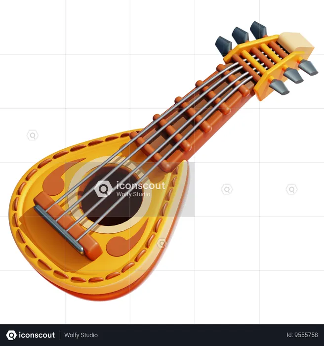Medieval guitar on sale