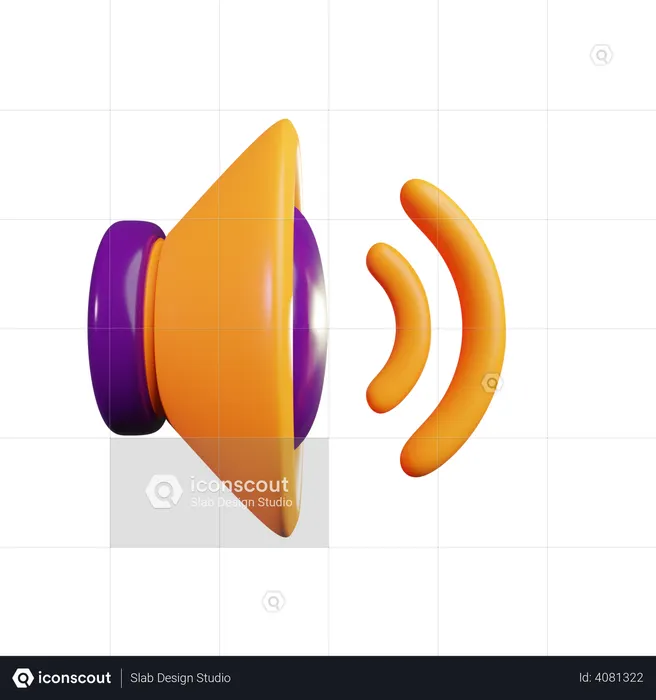 Medium volume  3D Illustration