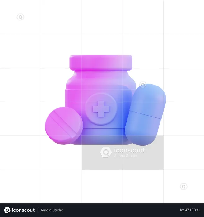 Medizin  3D Icon