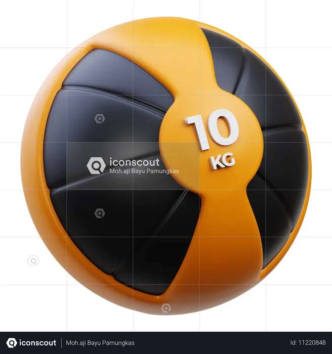 Medizinball  3D Icon