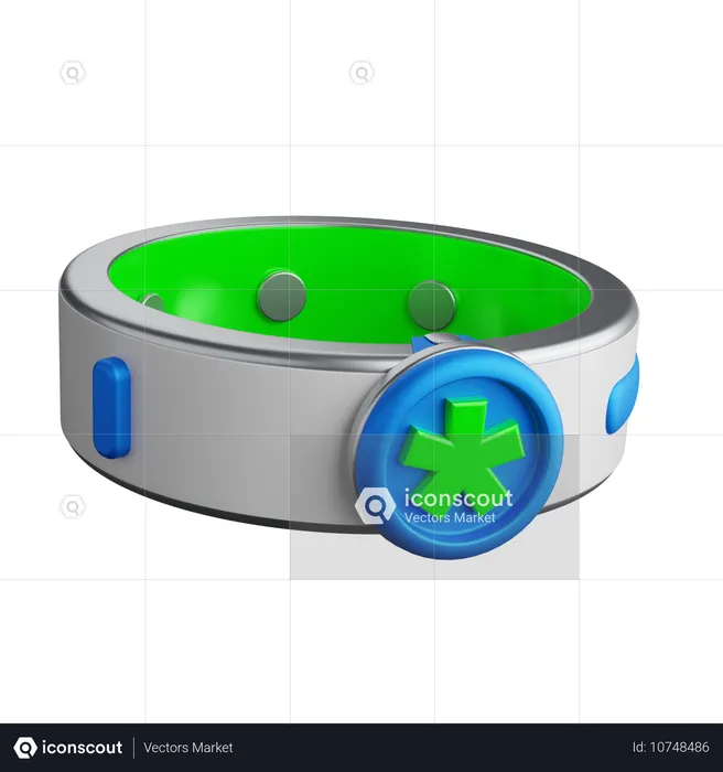 Medizinisches Armband  3D Icon