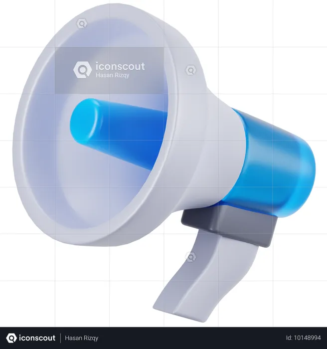 Megaphone  3D Icon