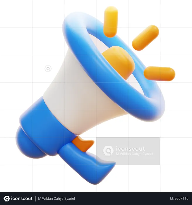 MEGAPHONE  3D Icon