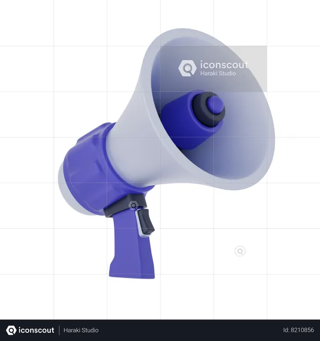 Megaphone  3D Icon