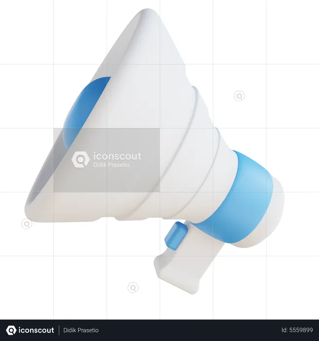 Megaphone  3D Icon