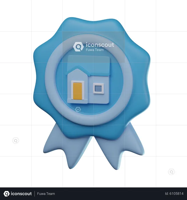 Meilleure maison  3D Icon