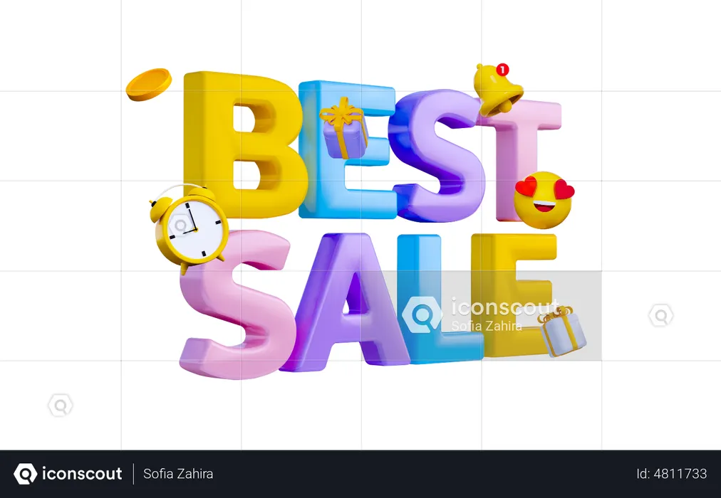Meilleure vente  3D Icon