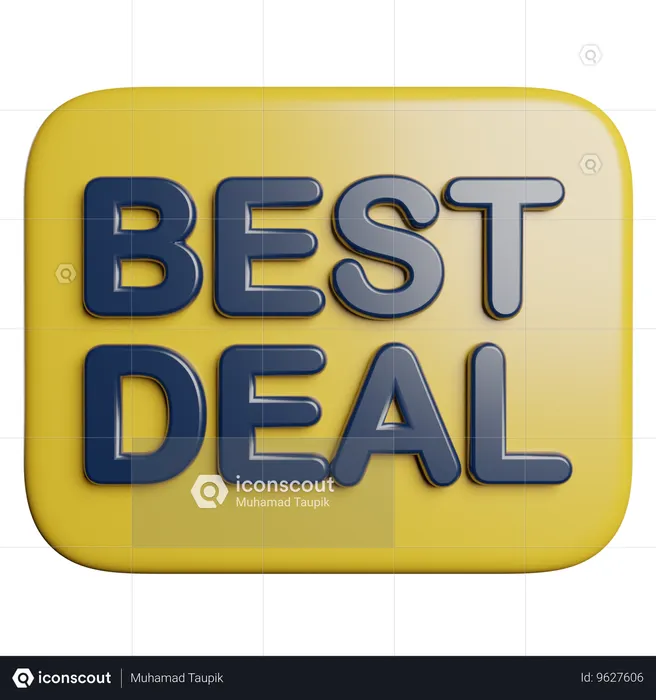 Mejor trato  3D Icon