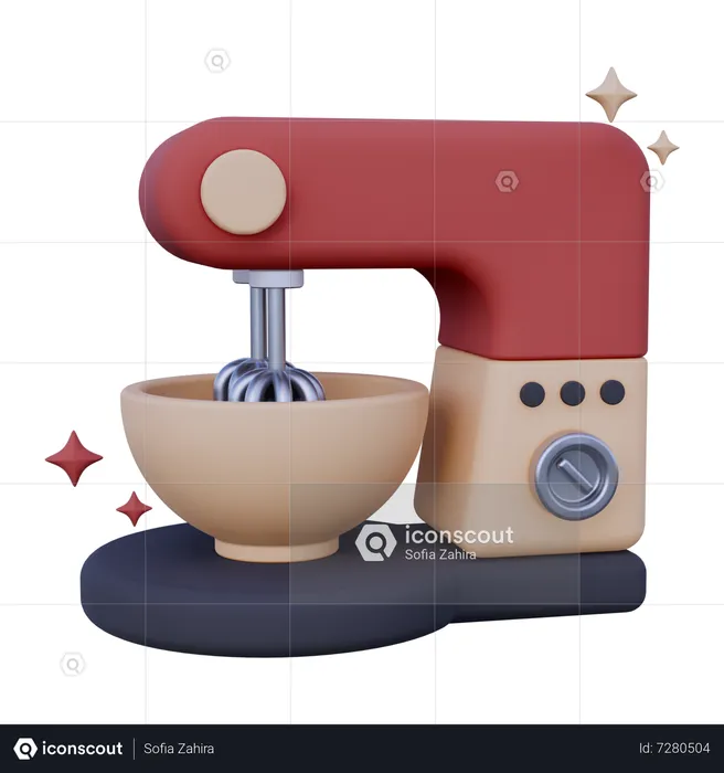 Mixer  3D Icon